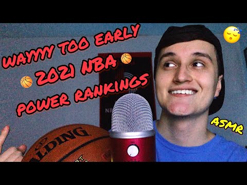 Wayyyy Too Early 2021 NBA Power Rankings 🏀 (ASMR)