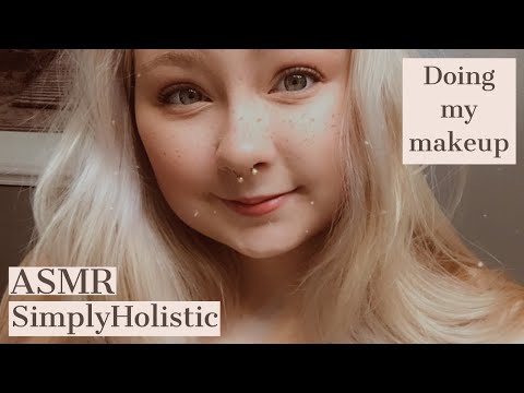 ASMR-Doing my makeup