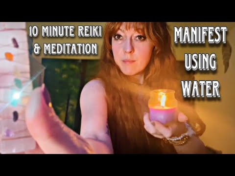 10 Minute Reiki & Meditation 🧘‍♀️ | Water Manifestation Session | Supercharge Your Desires ☀️✨