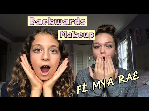 Reverse Makeup!!(ft. MYA RAE!)