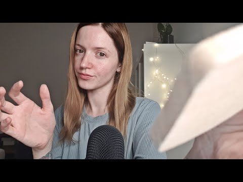 ASMR hand sounds and eating you - wet mouth sounds, om nom nom, wooden spoon - relaxing for sleep