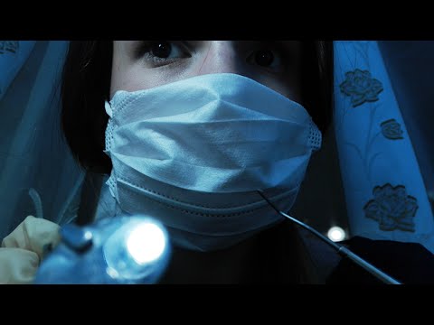 ASMR Dentist Role Play With Anesthesia & Stomatologist Exam RP (ENG, Soft Spoken)
