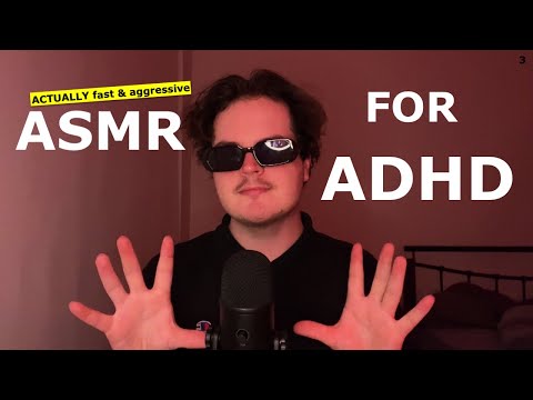 Actually Fast & Aggressive ASMR for ADHD (Unpredictable Triggers, Fast Tapping & Scratching) 3