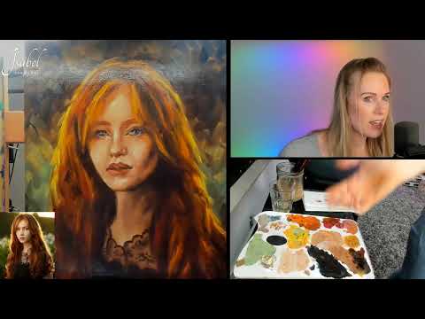 ASMR LIVESTREAM • Painting • kinda like Bob Ross (but by Isabel imagination 😁)