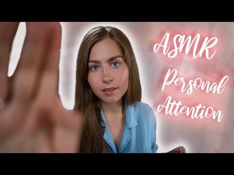 [ASMR] Personal Attention💖, Breathing🌬, Face Massage🤗, Positive Affirmations😘, Stress Melting.