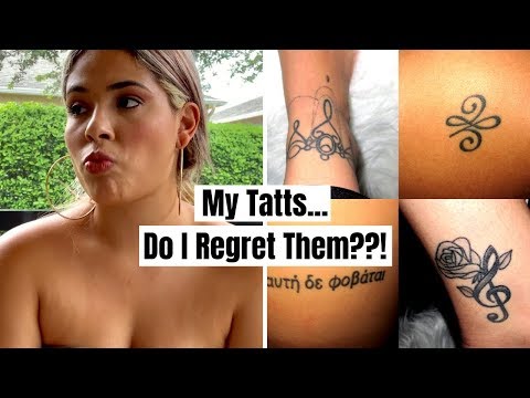 My Tattoos & Meanings (do I regret ANY?!?)