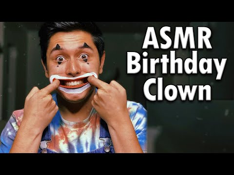 ASMR | Birthday Clown Paints Your Face Role Play!