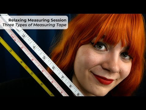 ASMR 📏 Very Relaxing Measurement Session for Sleep 💤 | Soft Spoken Personal Attention RP