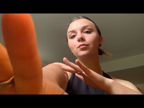 ASMR Aggressive Skin Sounds and Hand Movements