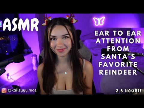 ASMR ♡ Ear to Ear Attention from Santa's Favorite Reindeer (Twitch VOD)