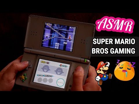 ASMR Nostalgic Super Mario Bros Gaming On My Nintendo DS