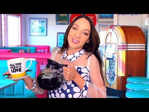 ASMR - Relaxing Waitress Roleplay (Personal Attention)