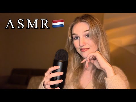 ASMR 🇳🇱 | DUTCH RAMBLING, MOUTH SOUNDS AND HAND SOUNDS ✨🌸