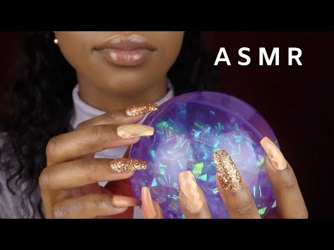ASMR Tapping on *PURPLE OBJECTS* 💜 No Talking