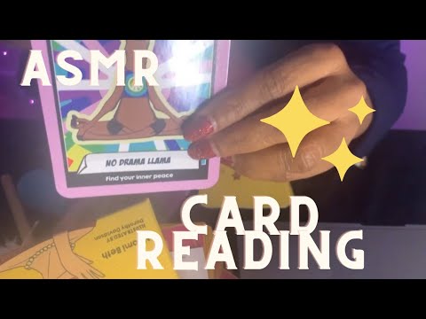 ASMR  CARD READING ROLE-PLAY ✨️💕