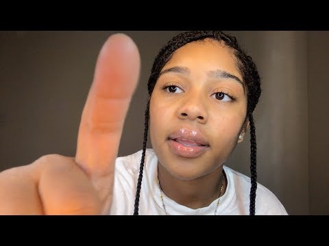 ASMR- UNPREDICTABLE HAND MOVEMENTS + MOUTH SOUNDS 💖