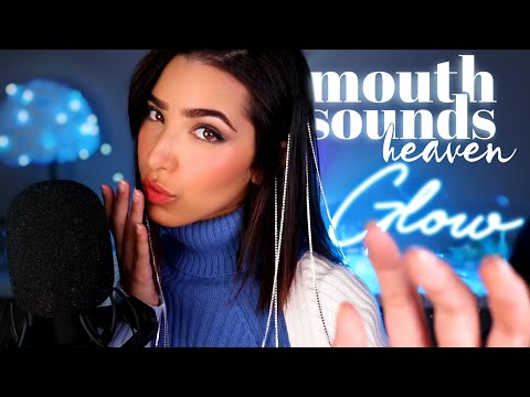ASMR Mouth Sounds and Face touching💙