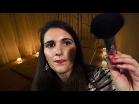 ASMR Sleep Clinic - Let me help you fall asleep (face brushing, tapping, personal attention)