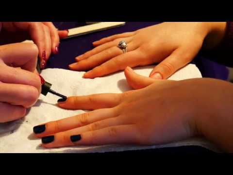 ASMR Painting Nails & Chatting About Psychotherapy