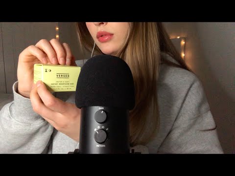 ASMR tapping on random things + lots of whisper rambling