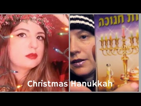 #ASMR Christmas and Hanukkah Tingles ! Collab with Lynn Cinnamon ASMR Whispers