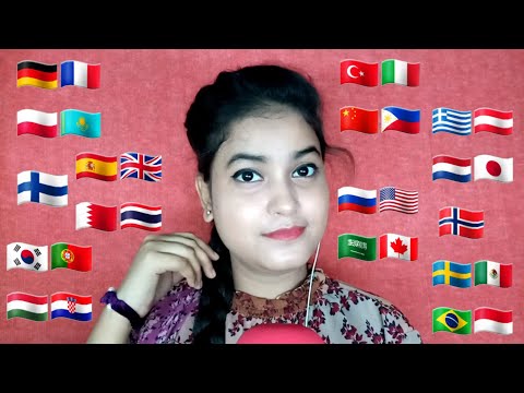 ASMR "Experience" In Different Languages