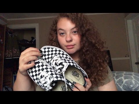ASMR My Shoe Collection ♡ (Whispering, Fast Tapping, & Scratching)