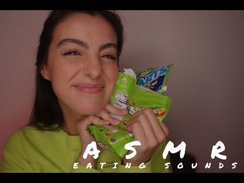 ASMR Eating Candy | Eating Sounds, Chewing Sounds, Mouth Sound, Crunching Sounds