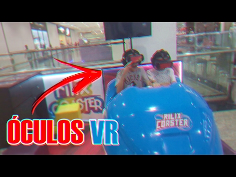 ILHA DOS TUBARÕES COM REALIDADE VIRTUAL!!! | Fui no Óculos VR e ainda assisti O Chamado 3!