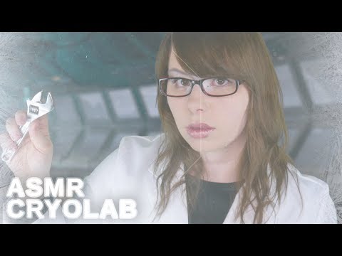 ASMR Cryolab Sci-Fi Roleplay (Futuristic, whispered, sci fi sounds)