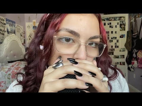 ASMR | candied mouth sounds (minimal talking)