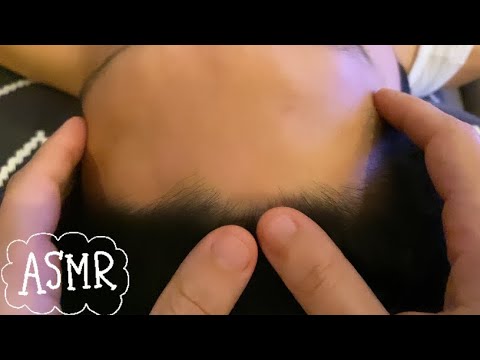 ASMR⚡️Relaxing forehead massage! (LOFI)
