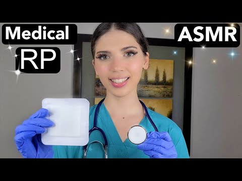 ASMR Nurse Taking Care of you at The Emergency Room (Medical Role Play Soft Spoken) Latex GLOVES