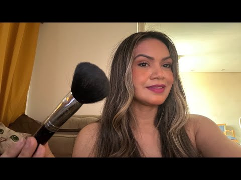 Asmr doing our Makeup, No talking+Relax video.