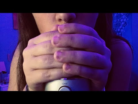 ASMR CUPPED MOUTH SOUNDS!!