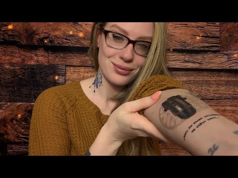 being *excessively over emotional while explaining my ASMR tattoo