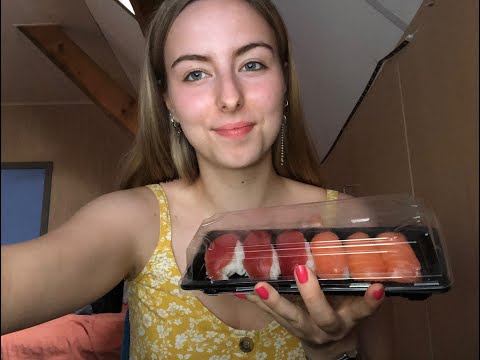 ASMR| Eating Sushi