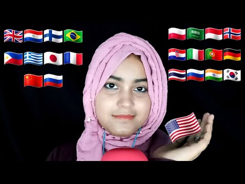 ASMR ~ How To Say "May" In Different Languages