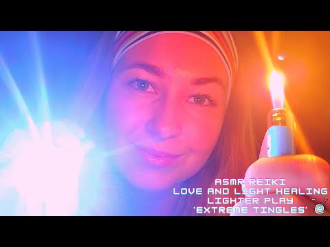 ASMR by P.A.R. ~ ASMR Reiki | "Love and Light Healing"| Lighter Play | Pen Light | *EXTREME TINGLES*