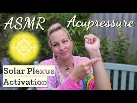 ASMR REIKI Tong Li Acupressure & Solar Plexus Activation Meditation Day 3