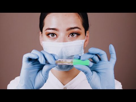Gently check you for CORONAVIRUS. Medical Exam /Soft spoken. Personal attention. [ASMR]
