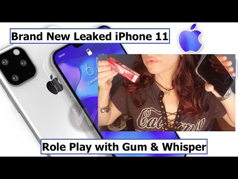 NEW LEAKED iPHONE 11. ASMR Gum Chewing RP