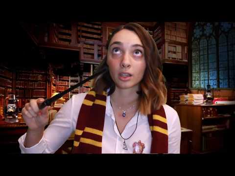 SUSSURRI NELLA BIBLIOTECA DI HOGWARTS | ASMR ITA