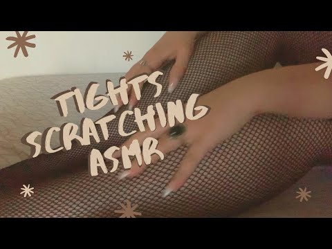 ASMR | Tights Scratching // Fishnet, Stockings, Fabric Rubbing