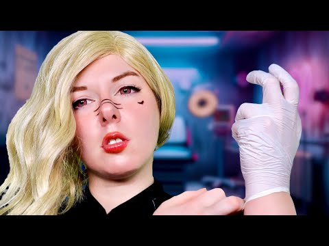 ASMR Cyberpunk Doctor Upgrades Your Body (scifi medical exam roleplay)