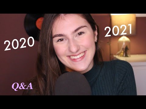 [ASMR] Q&A about my 2020 and 2021🥳🎆 // IsabellASMR