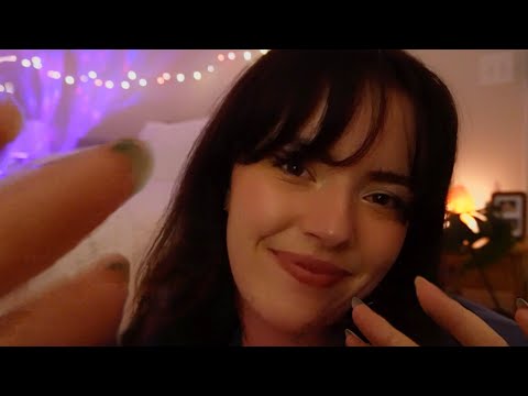 ASMR Personal Attention For Loneliness and Anxiety 💕 (skincare, stress plucking, ear cleaning)