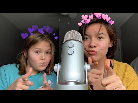 ASMR inaudible whispering and mouth sounds 👄❤️