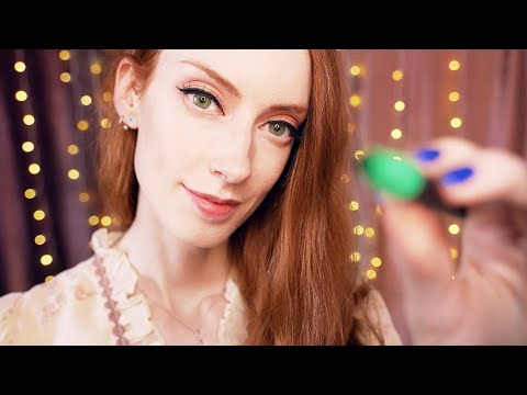 Colouring and drawing on your face | Personal Attention ASMR