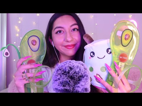 ASMR Tapping & Scratching on Avocado Items 🥑✨